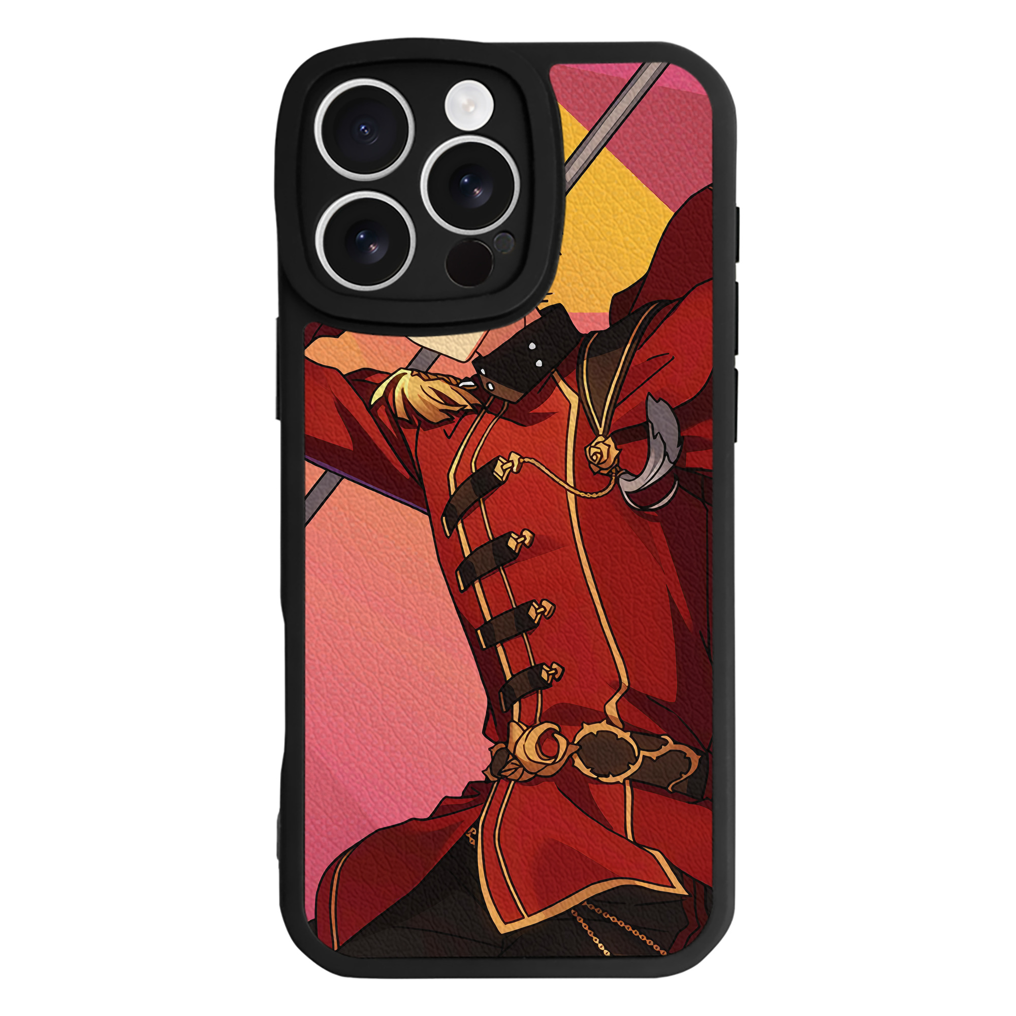 （画像用） あんさんぶるスターズ! Ensemble Stars 【iPhone 16シリーズ対応】シリコンスマホケース（レザー調） 材質：シリコン